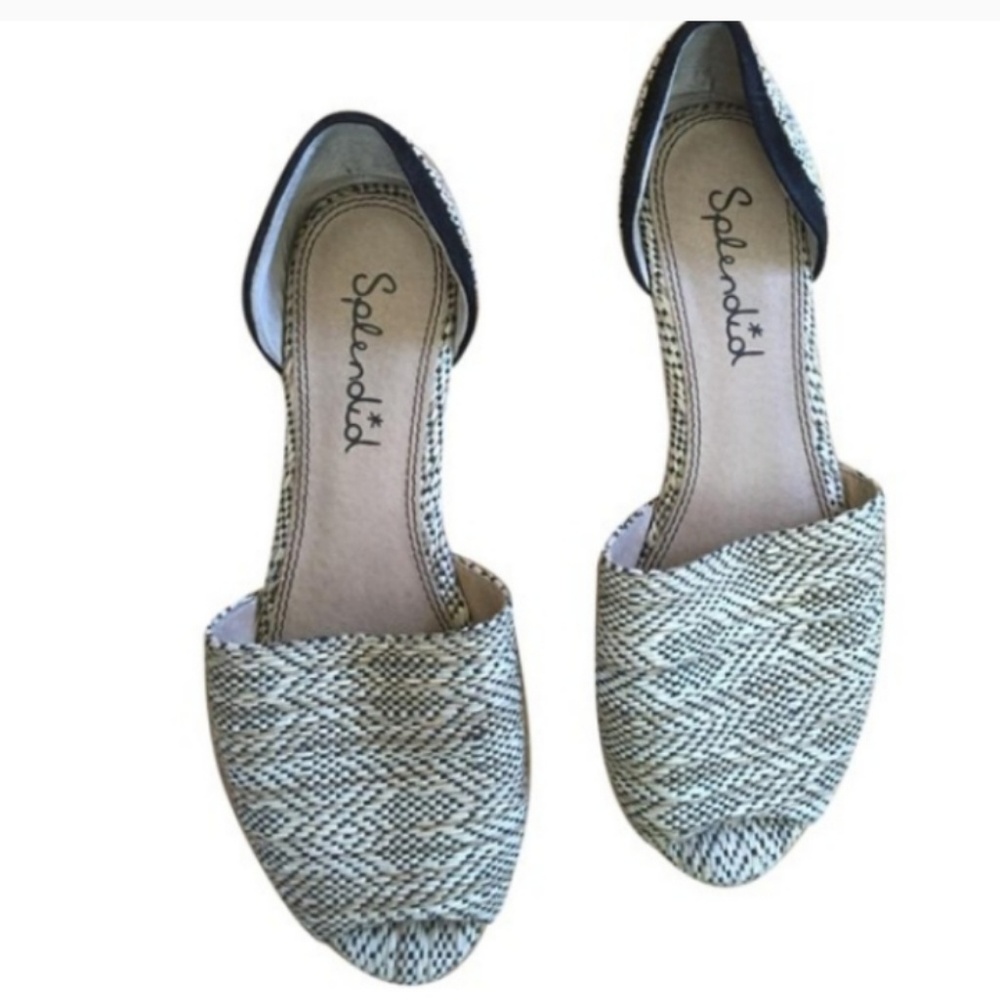 Splendid Woven D'orsay sandles
Size 8.5